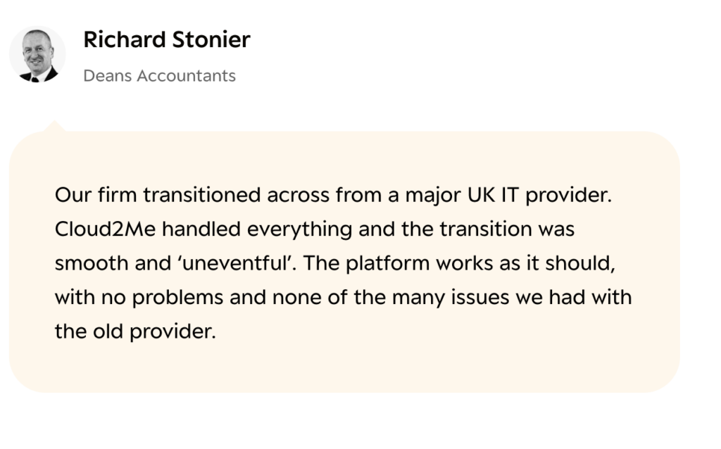 deans accountants testimonial